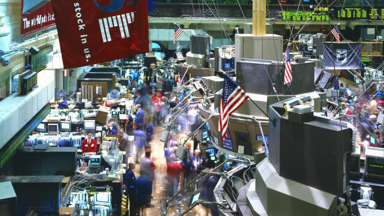 New York Stock Exchange trading floor