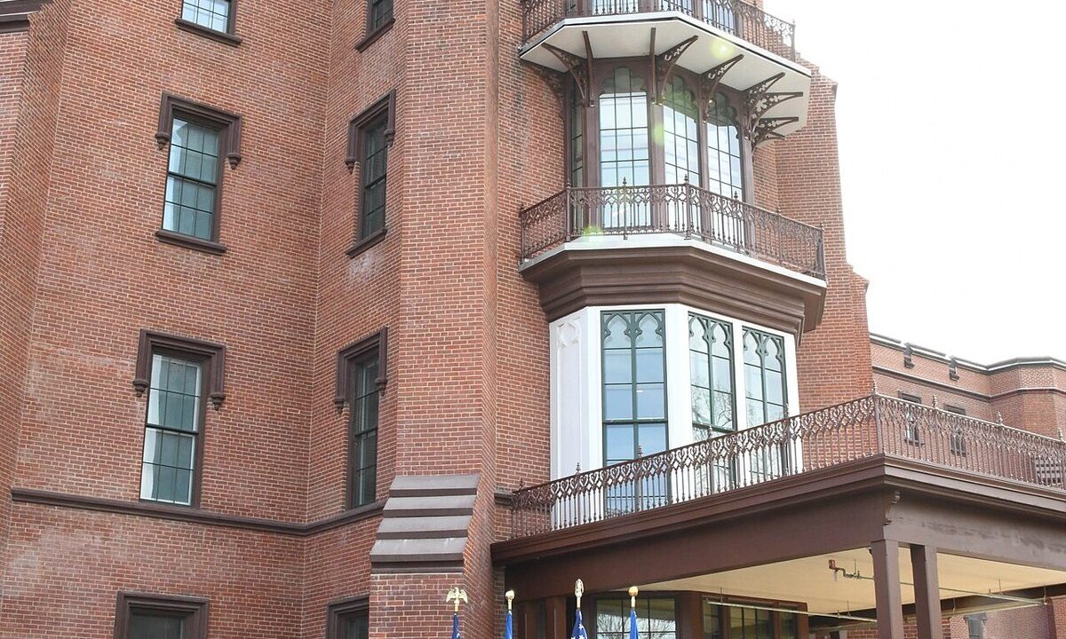 Department of Homeland Security headquarters building in Washington DC